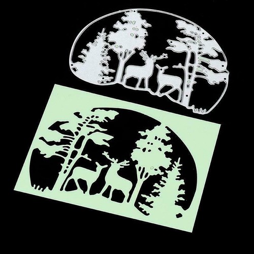 Metal Cutting Dies Die Cut Stencil Scrapbooking Embossing Photo Album Craft DIY - Foto 40 di 158