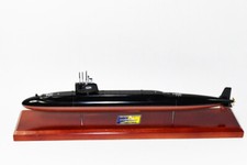 USS Daniel Webster SSBN-626 Submarine Model,Navy,Scale Model,Mahogany,20