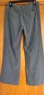 Women's Old Navy Striped Pants. Stretch, 3% Spandex, Gray. — photo 9