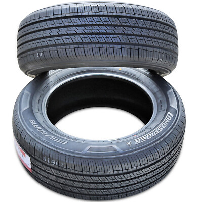2 Tires Landspider Citytraxx H/T 255/60R18 112H XL AS A/S All Season