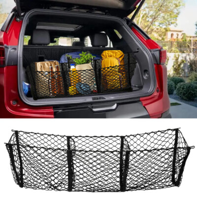 3 Pocket Car Mesh Net Heavy-Duty Holder Accessories For Chevy Trailblazer 21-25