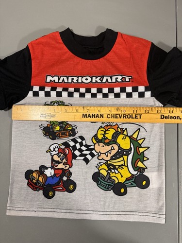 Mario Kart Youth Size Med(6) Short Sleeve Graphic Tee And Pj Pants - Picture 15 of 24