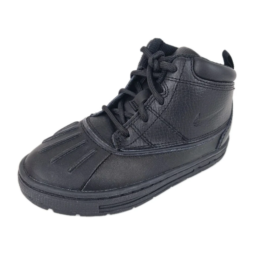 Nike Niños Pequeños ACG Woodside 415080 001 Botas Atléticas Impermeables Negras Talla 7 C Foto 2 de 4