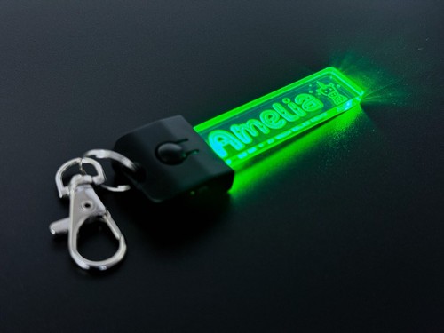 Llavero Personalizado con Luz LED - 7 Colores RGB LED Llavero - Imagen 7 de 18