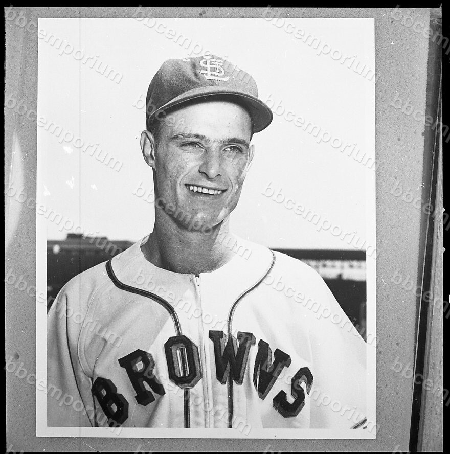 Ed Albrecht St. Louis Browns Medium Frame Negative - Jim