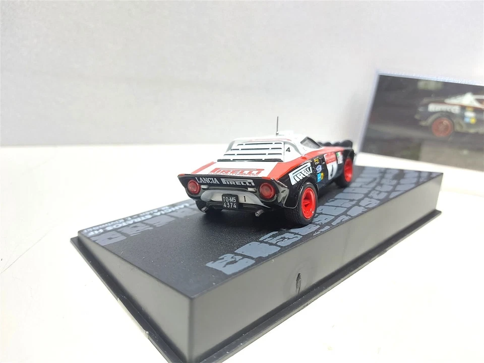 Lancia Stratos HF Rally Sanremo 1978 #4 Alen - Passione Rally Collection 1/43 - Immagine 4 di 4