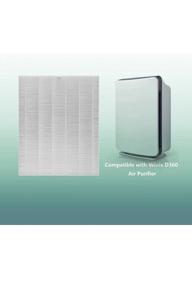 Hichoryer D360 True HEPA Replacement Filter D3 Compatible with