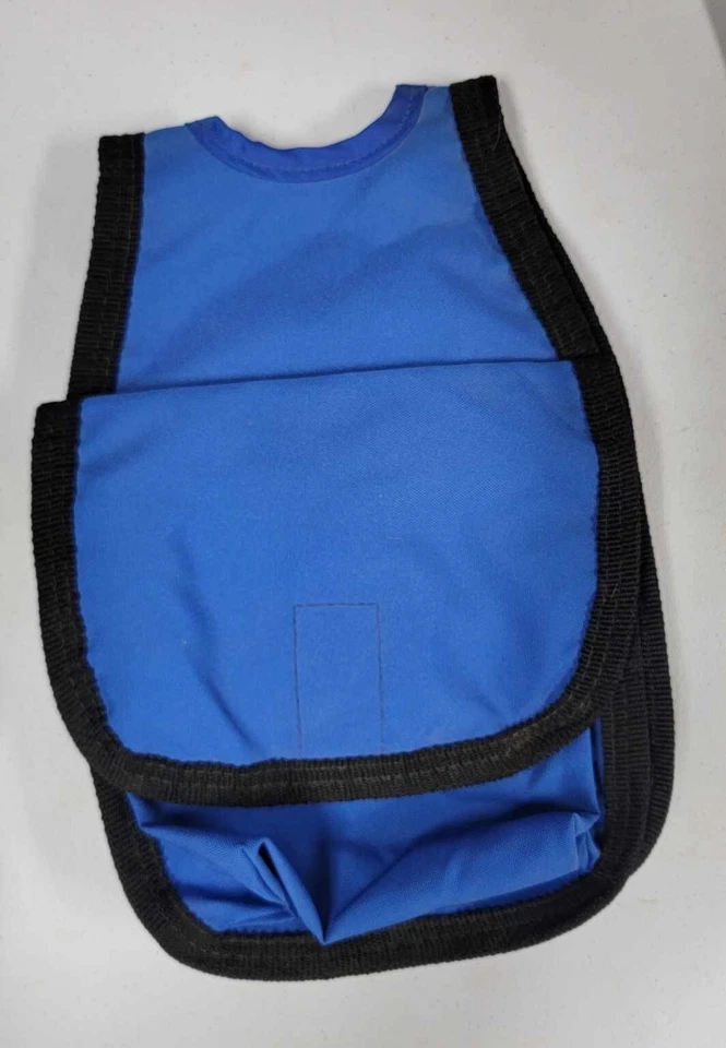 Bolso de cuerno de caballo Hilason Western Tack bolsillos azul real 7,5'X7,5" Foto 2 de 4