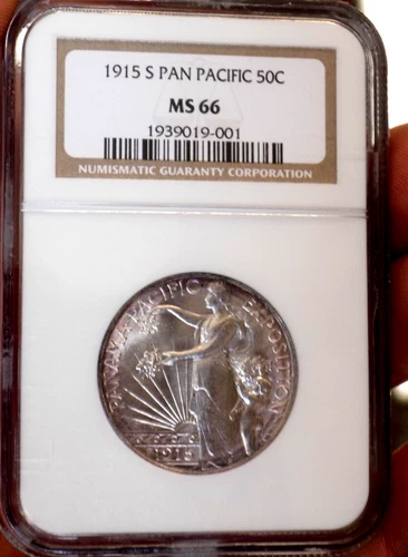 1915-S Panama-Pacific Half dollar NGC MS 66+++ WOW COIN UNREAL UNDER GRADE PQ