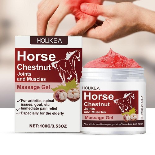 Horse Chestnut Joints & Muscles Massage Gel 100g/3.53oz Relief Pain W5R1 - Picture 2 of 20