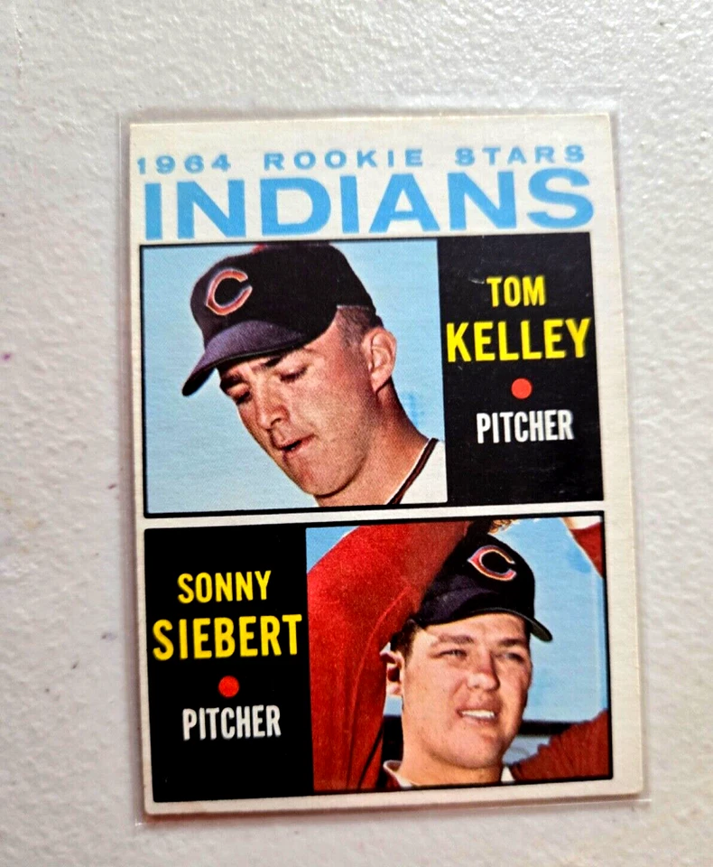 批量 9 件 1964 年 Topps 克利夫兰印第安人 复古 Sam McDowell、LEON WAGNER — 第 2/4 张图片