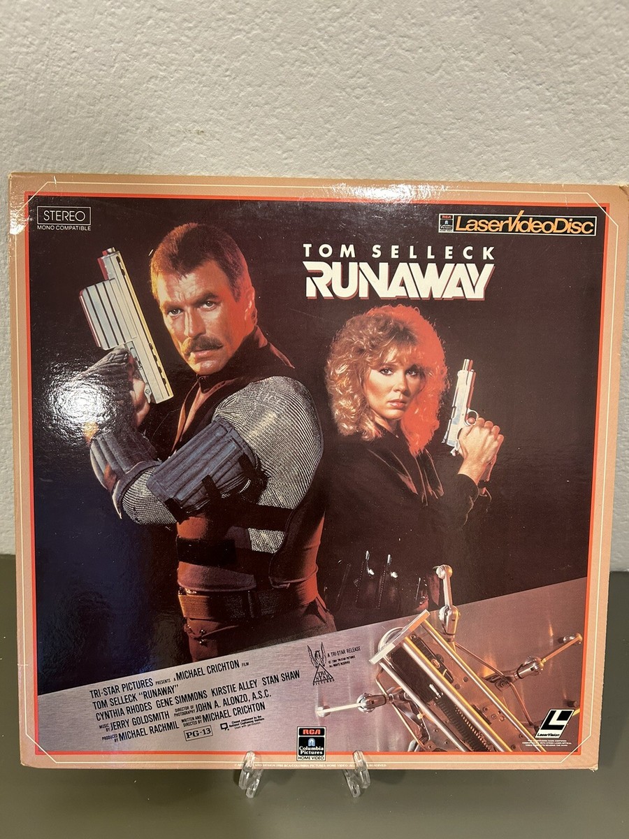 Runaway Laserdisc Tom Selleck Gene Simmons PG-13 | eBay