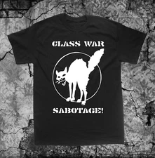 Class War Shirt - Political Human Liberation Rights Anti Government Anarchy Punk