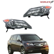 For Acura MDX 2007-2009 HID Headlight Assembly Projector Pair Left+Right LH+RH