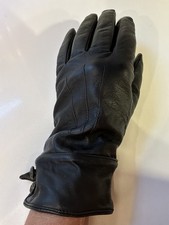 Giannetti Women s Black Genuine Leather Glove...