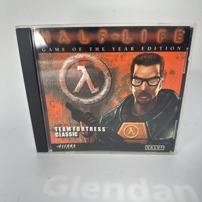 Half-Life Game of the Year Edition PC 1999 Vintage Retro Sci-Fi Valve Sierra CD