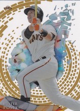 2014 Toops High Tek Buster Posey Gold Diffractor /99 Giants Card