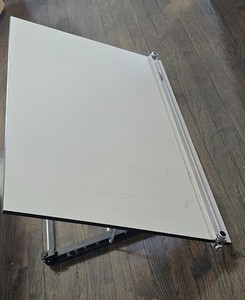 PRO DRAFT Adjustable Drawing Board with Parallel Bar and Metal Frame