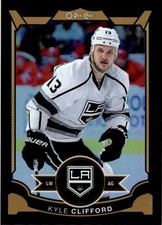 2015-16 O-Pee-Chee Rainbow Black Kyle Clifford 034/100 Los Angeles Kings #17