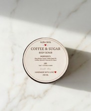 Coffee & Sugar Body Scrub Natural Exfoliating Scrub for Smooth,Soft&Glowing Skin