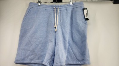 Threads 4 Thought Women's Large Blue Garrettt Triblend Fleece Shorts NWT Casual