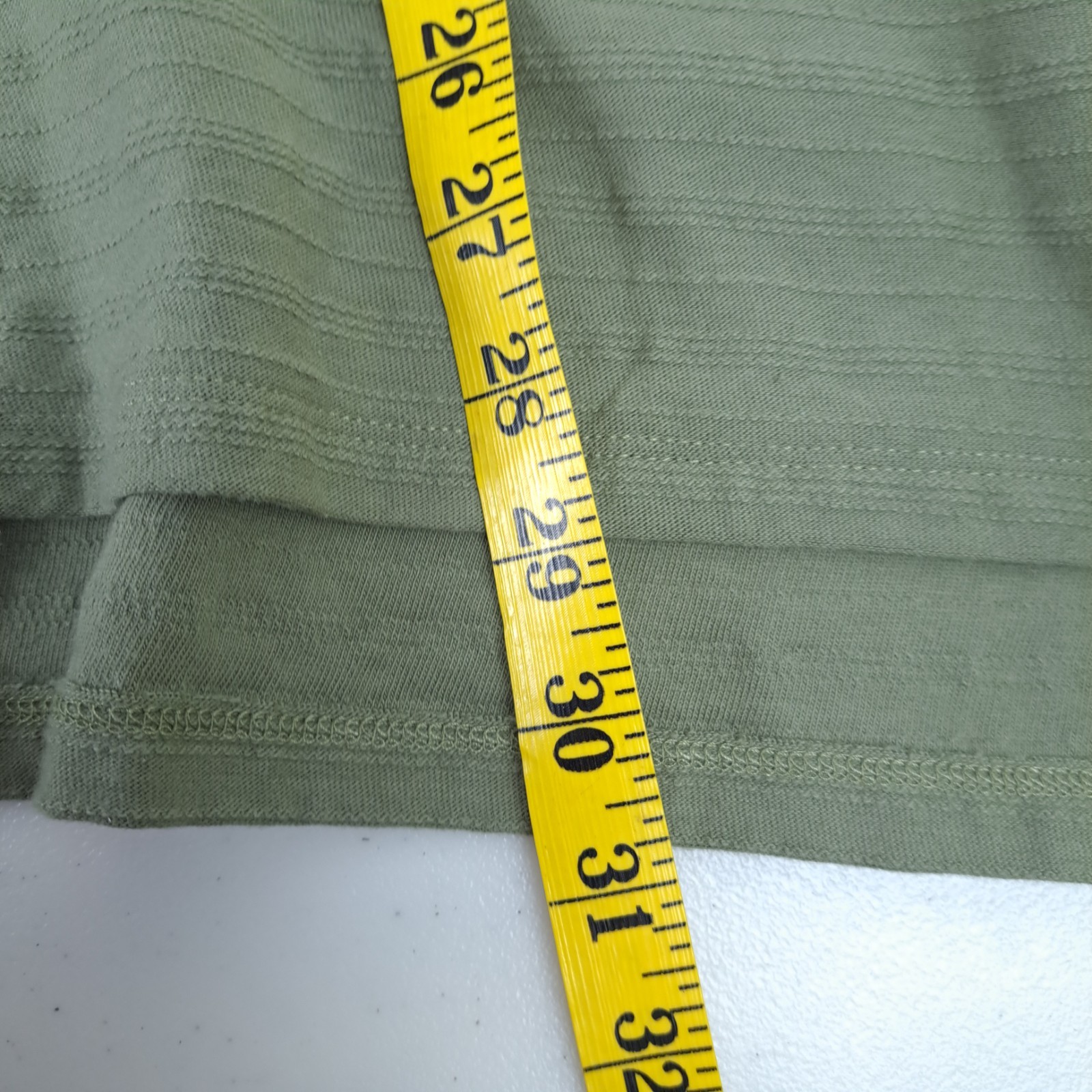 Talbots Plus Textured Stripe Button Shoulder Tuni… - image 12