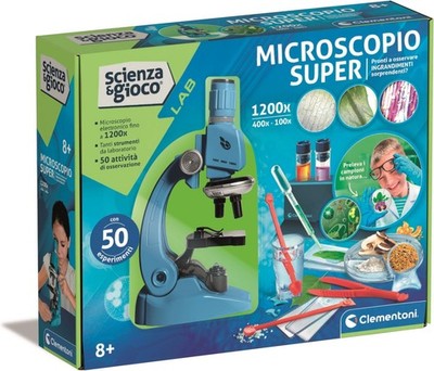 Gadget - Clementoni Scienza E Gioco Lab Microscopio Super -D- Clementoni