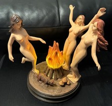 Goddess Fire Dance Display