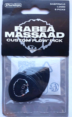 6 Dunlop Rabea Massaad CUSTOM FLOW Picks Plektren 1,00mm Plektrum