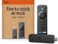 Fire TV Stick 4K Plus streaming device supports Wi Fi 6 Dolby Vision/Atmos HDR10