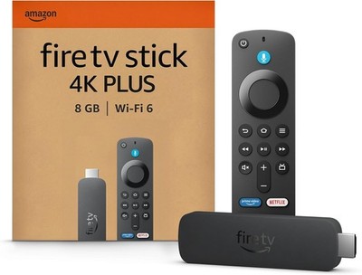 Fire TV Stick 4K Plus Streaminggerät unterstützt Wi Fi 6 Dolby Vision/Atmos HDR10