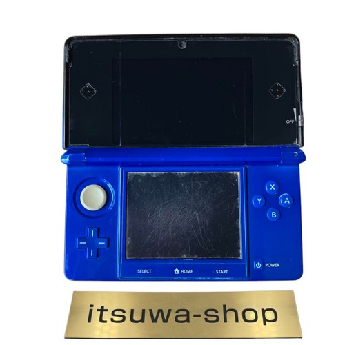 Nintendo 3DS Blue Console Used From Japan No Stylus Initialized
