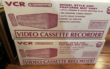 Emerson EWV404 DA-4Head VHS VCR  New In Box 