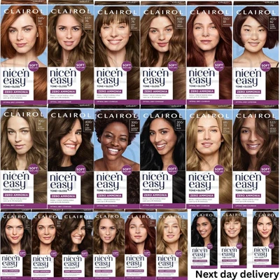 BRANDED Clairol Nice'n Easy Tone+Gloss Semi Permanent Hair Dye