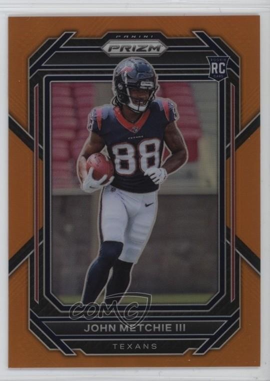 2022 Panini Prizm Rookies Orange Prizm 116/249 John Metchie III #316 1o0s