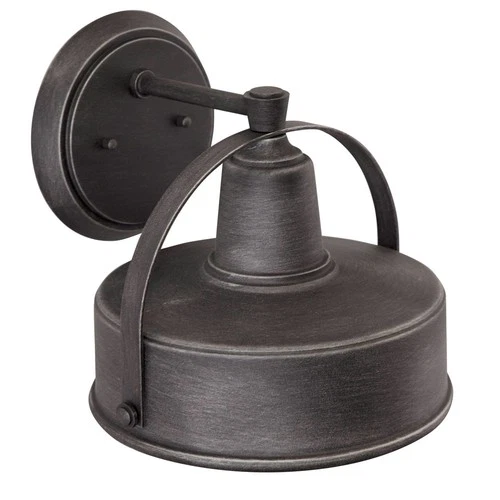 Designers Fountain 33141 Portland 10" Tall Outdoor Wall Sconce - Grey - Picture 6 of 12