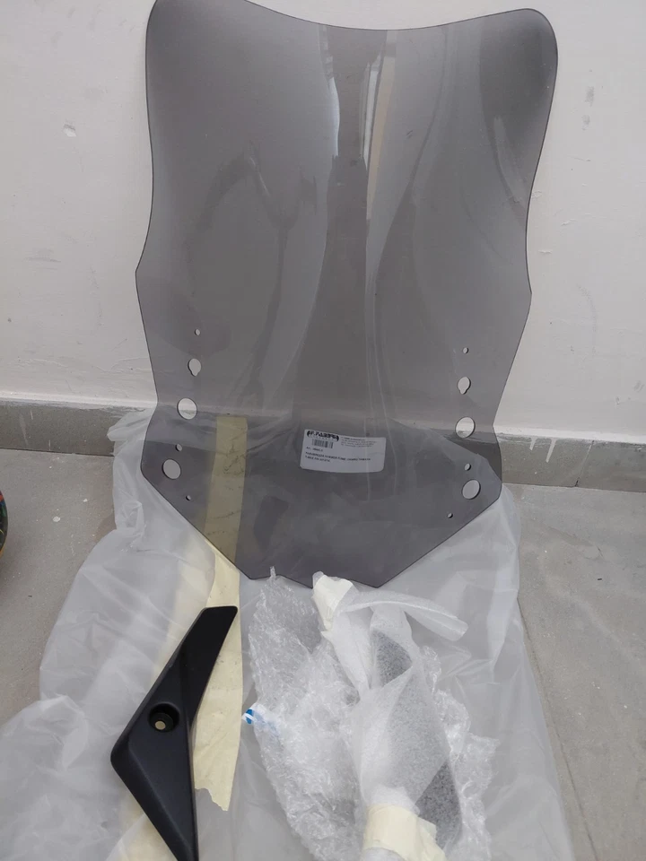 PARABREZZA COMPLETO ALTO FABBRI YAMAHA TMAX T-MAX 530 2012 2013 2014 2015 2016 - Immagine 2 di 2