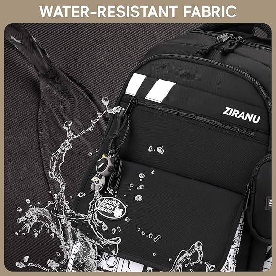 Amythe Schulrucksack 2025 - 27L Wasserabweisend Für Teenager Mit Laptopfach