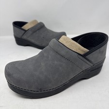 601 Dansko Womens Professional Microbuck Clogs Size 38 EU 7.5-8 US