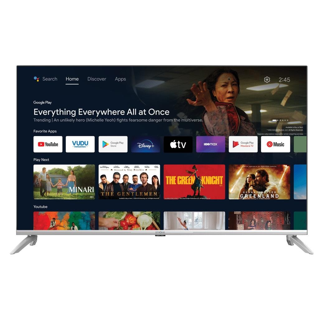 Strong Argento Srt43ud6593 Tv Led 43' Ultra Hd (43", Lcd, 4K, De), Tv, - Immagine 3