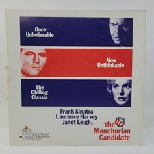 The Manchurian Candidate Laserdisc 1995 2-Disc Set Extended Play Frank Sinatra