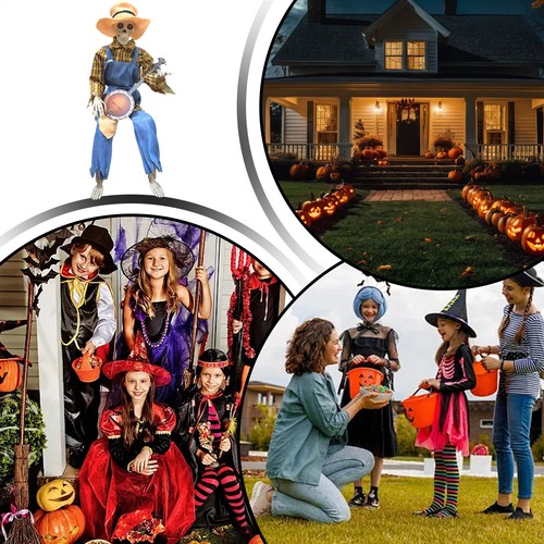 Funny Animated Duel Banjo Skeletons, Halloween Musical Skeletons - Picture 6 of 12