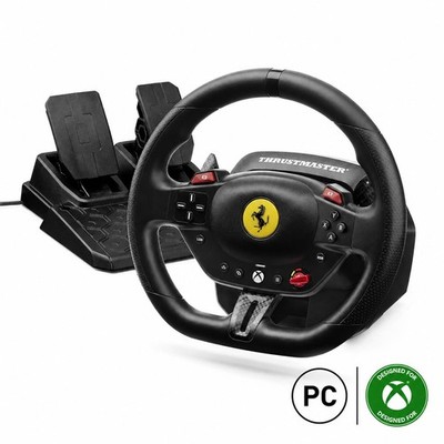 Thrustmaster T98 Racing Wheel Pedal Set Xbox PC Ferrari
