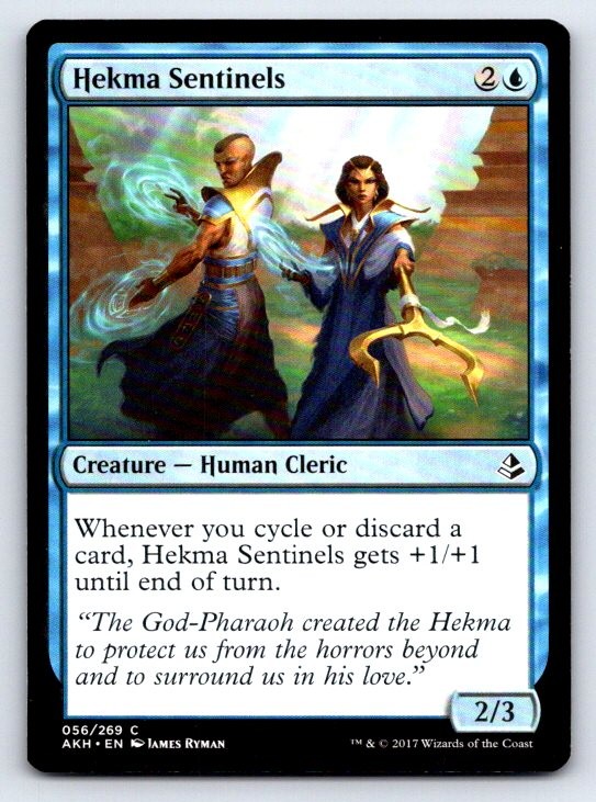Hekma Sentinels 56 Common Amonkhet Magic: The Gathering Lightly Played