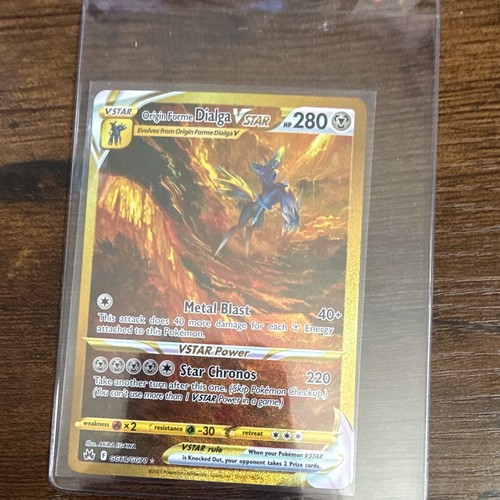The Pokémon Company Origin Forme Dialga VSTAR GG68/GG70 Secret Rare English Holo
