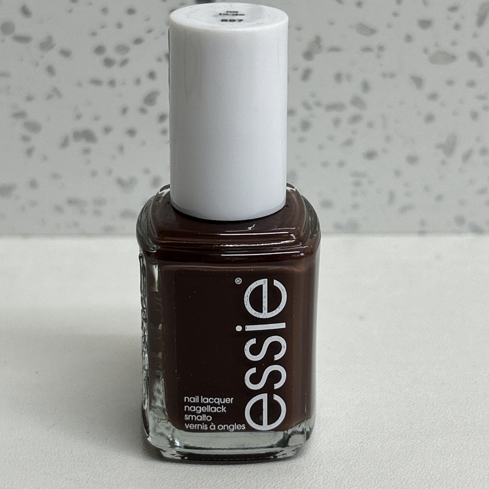 Essie Nail Polish 897 - Not To Do - Deep Brown - Vegan Nail Varnish 13.5ml - New