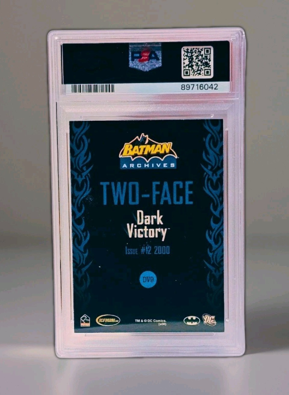 2008 Batman Archives - Dark Victory - Two-Face - PSA 9 MINT #DV9
