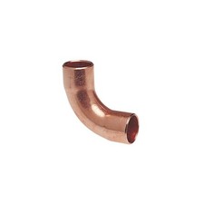 Winston Basics 9046800CB 2-1/2" Copper Elbow Solder 45-Degree 1/8 Bend
