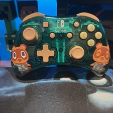Rock Candy Nintendo Switch Animal Crossing Wired Controller (No Cable)