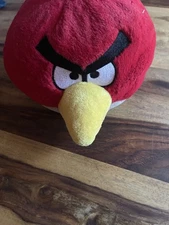 Angry Birds Red Plush 9" Stuffed Animal Bird Rovio Commonweatlh 2010 Retired